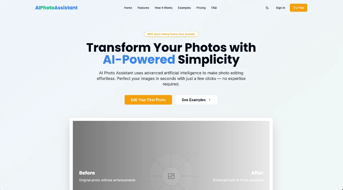 AI Photo Assistant