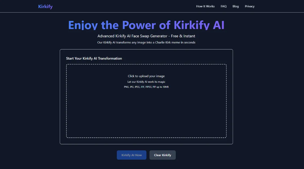 Kirkify AI