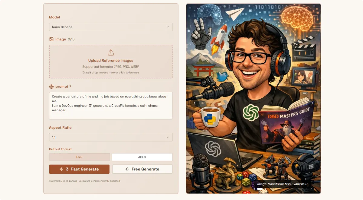 Caricature AI Studio