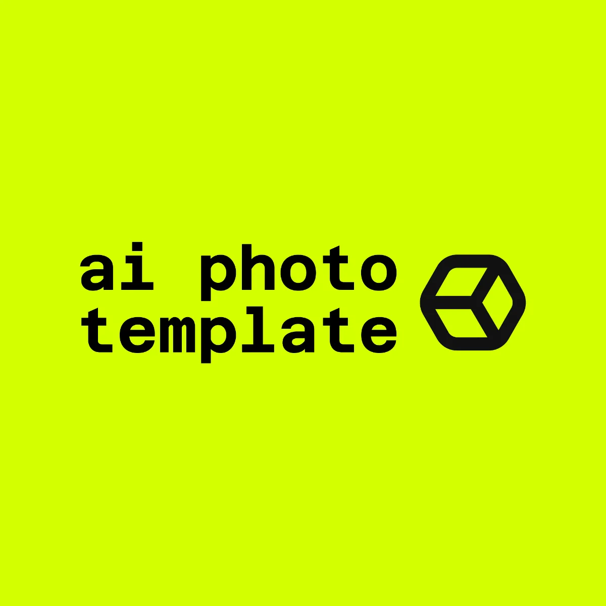 AI Photo Template